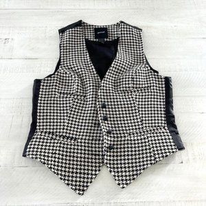 Smythe Pied-de-Poule Vest top Size 4
